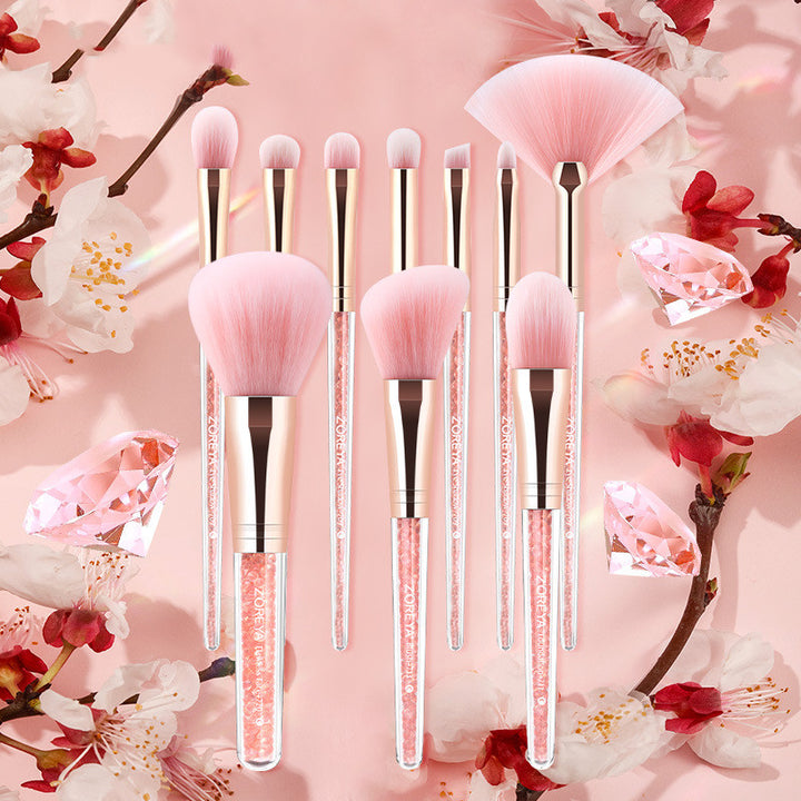 Flower Makeup Brush Set - product photo 4
