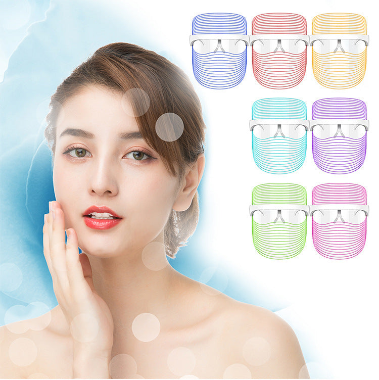 7 Color LED Face Mask - product photo 2