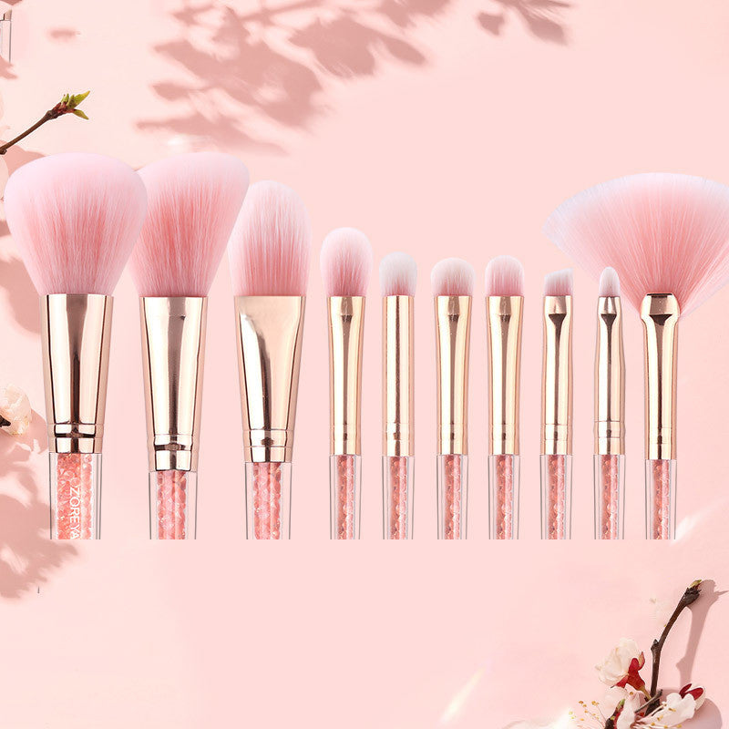 Flower Makeup Brush Set - product photo 5