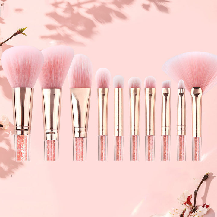 Flower Makeup Brush Set - product photo 5
