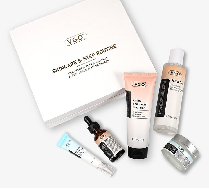 Complete 5 Step Skincare Routine Set - product photo 1