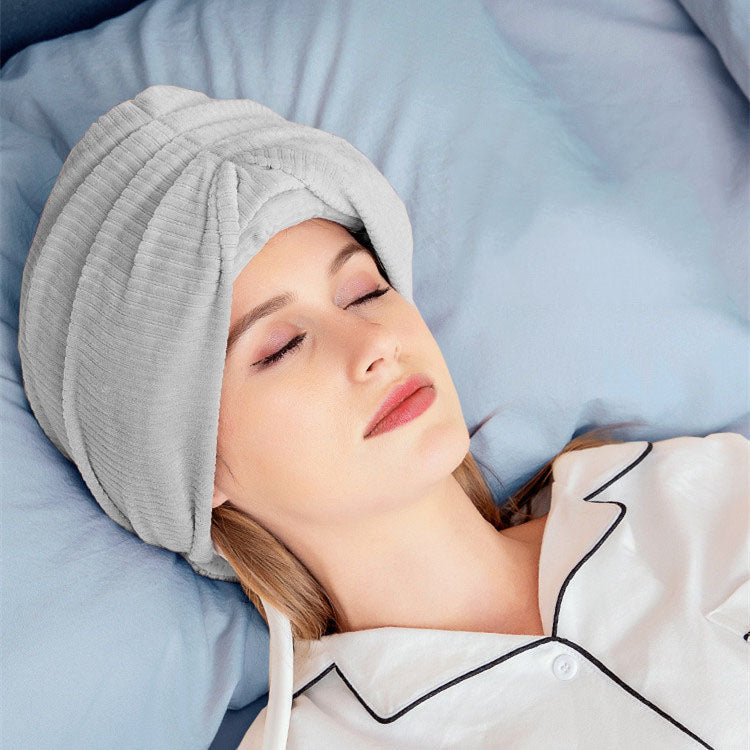 Head spa massager in use