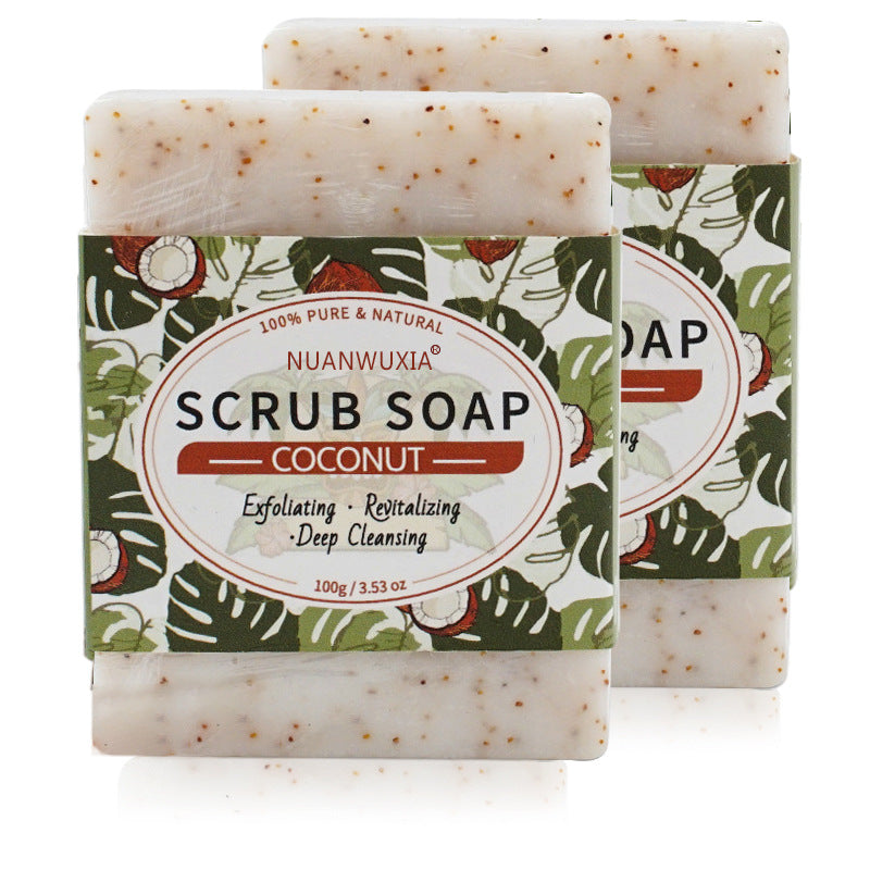 Coconut Exfoliating Scrub Soap - product photo 2