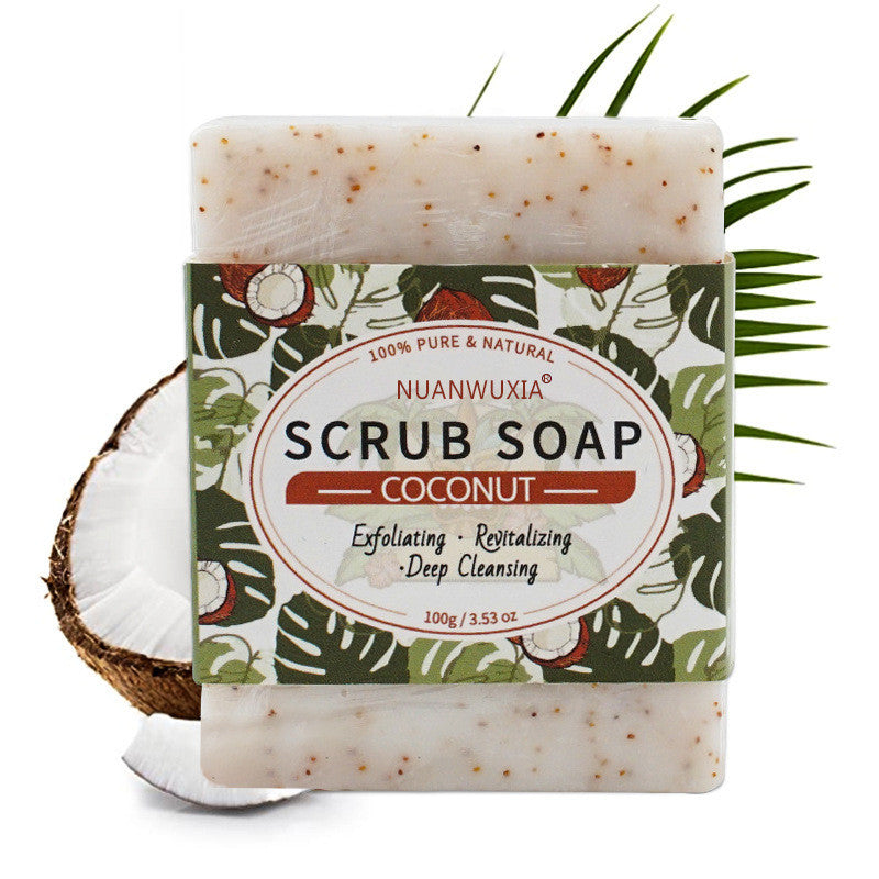 Coconut Exfoliating Scrub Soap - product photo 1