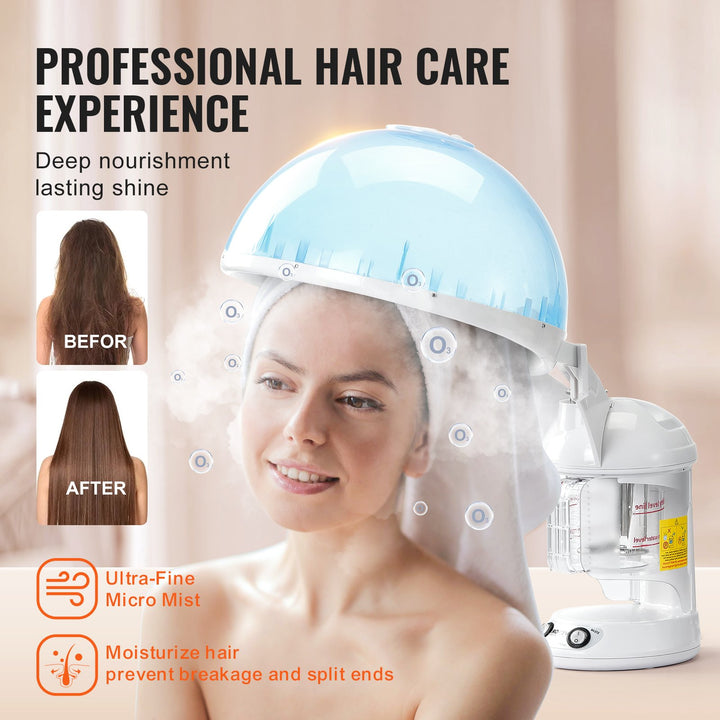 Professional hair steamer feature overview
